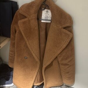 Aritzia by Babaton Brown Teddy Coat